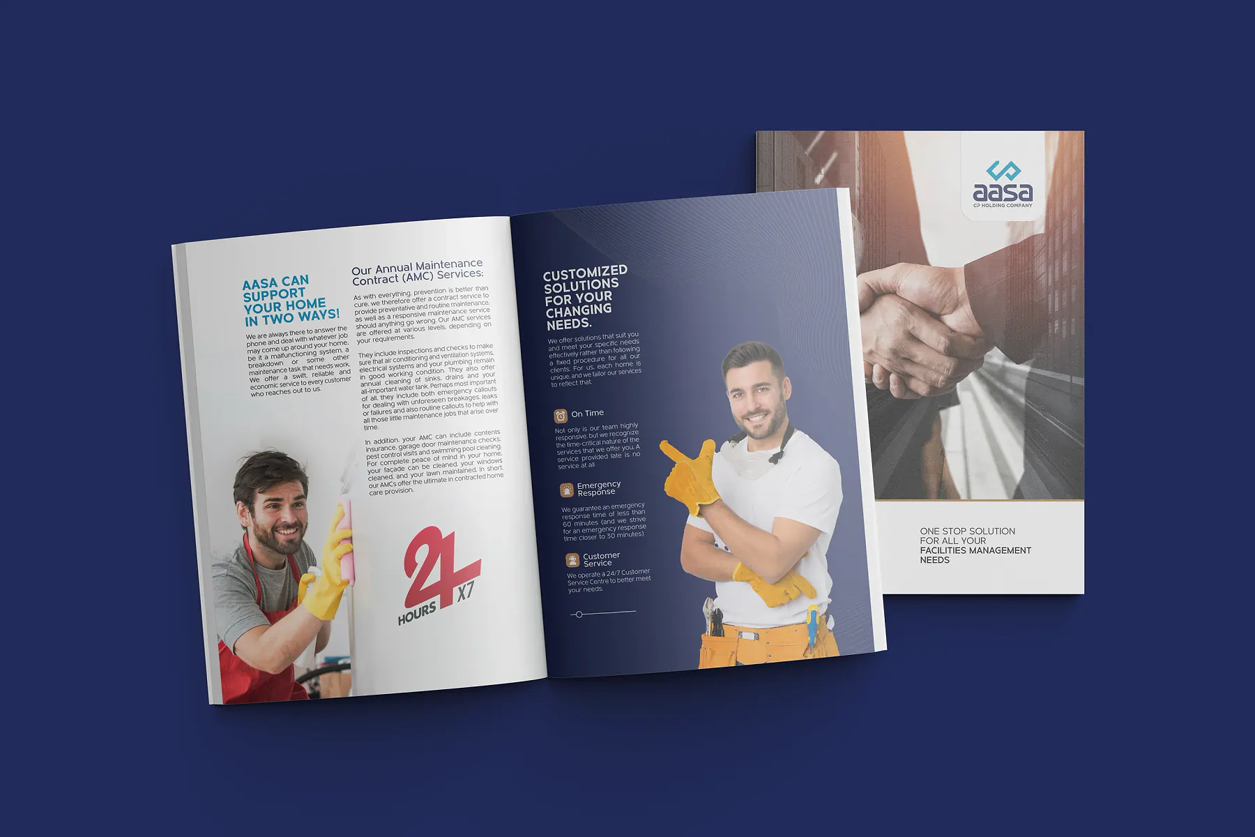 Aasa Group Brochure Design by ZainCo - branding agency in Kerala (2 of 5)