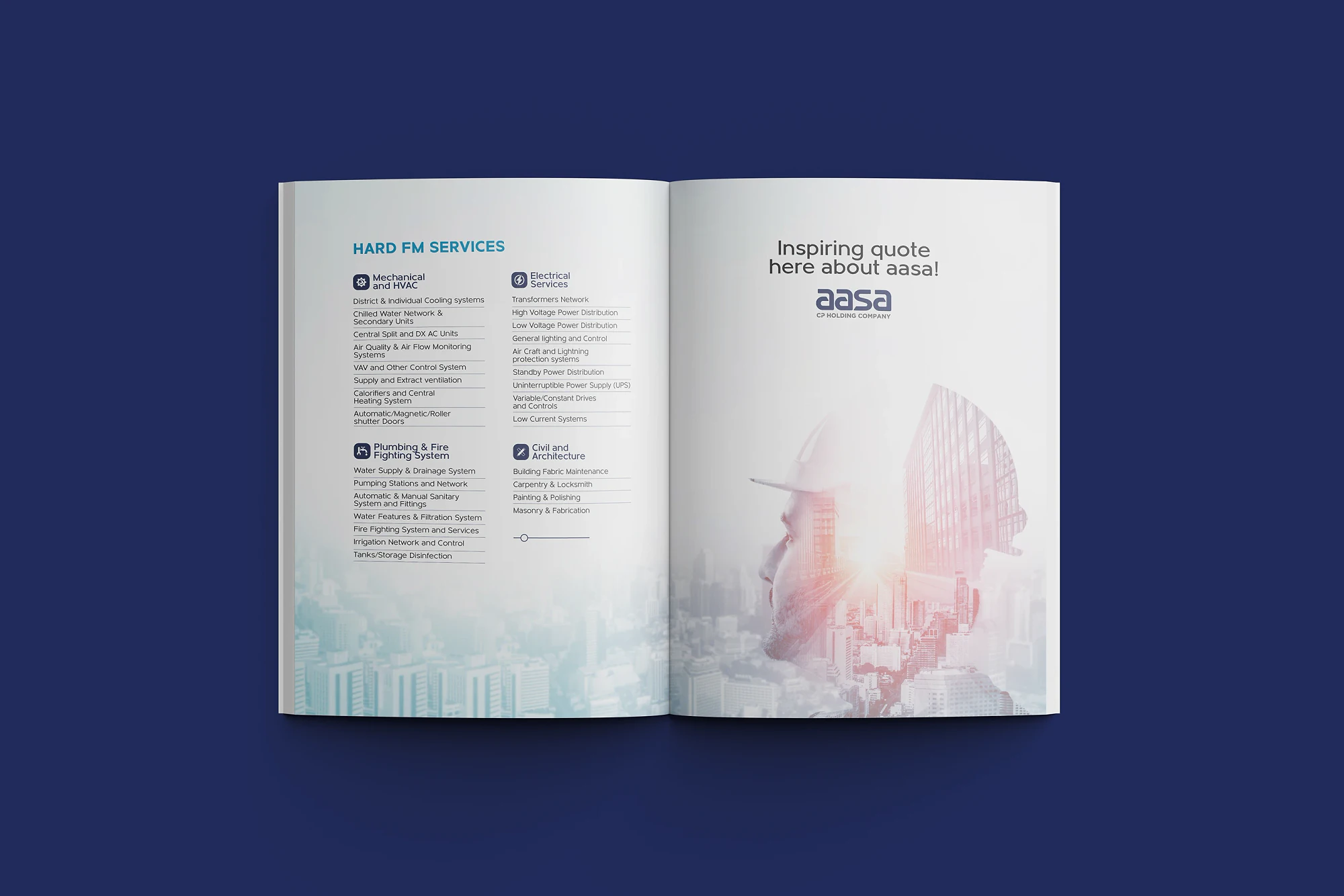 Aasa Group Brochure Design by ZainCo - branding agency in Kerala (5 of 5)