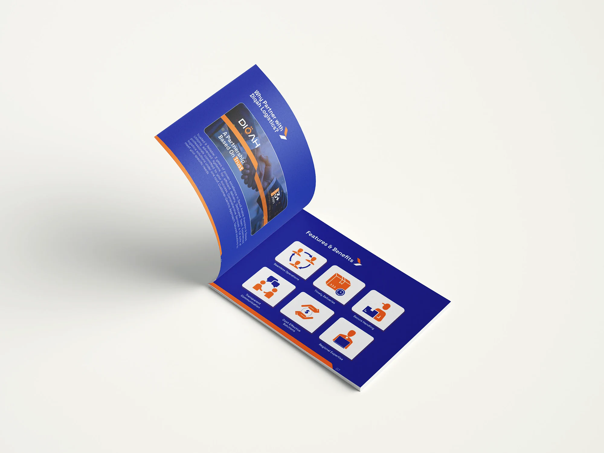 Diqah Logistics Brochure Design by ZainCo (5 of 5)