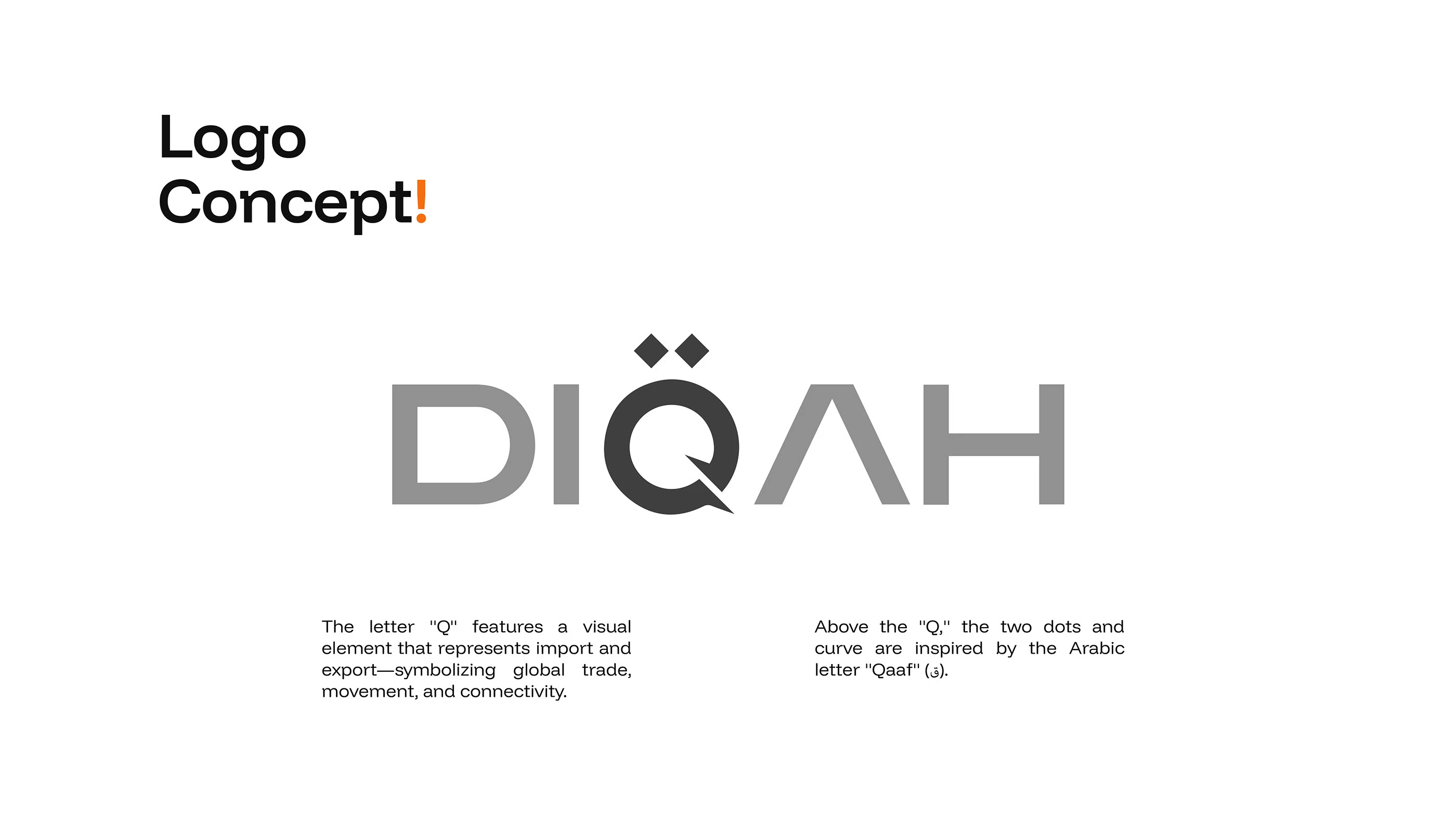Diqah Logistics Logo Design by ZainCo (3 of 17)
