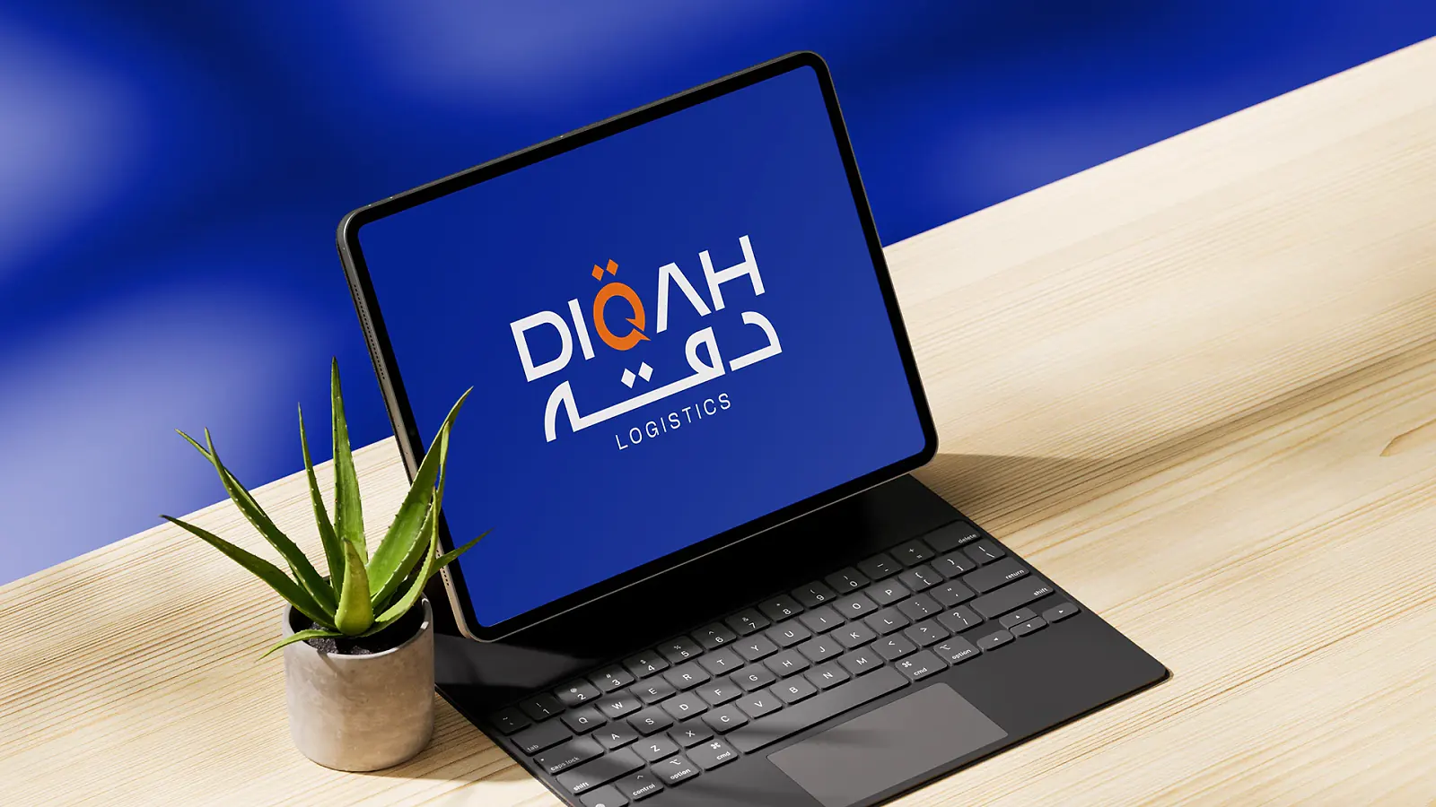 Diqah Logistics Logo Design by ZainCo (7 of 17)