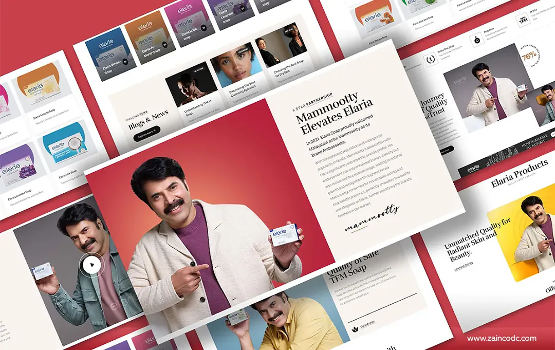 Elaria Soap Social Media Design by ZainCo