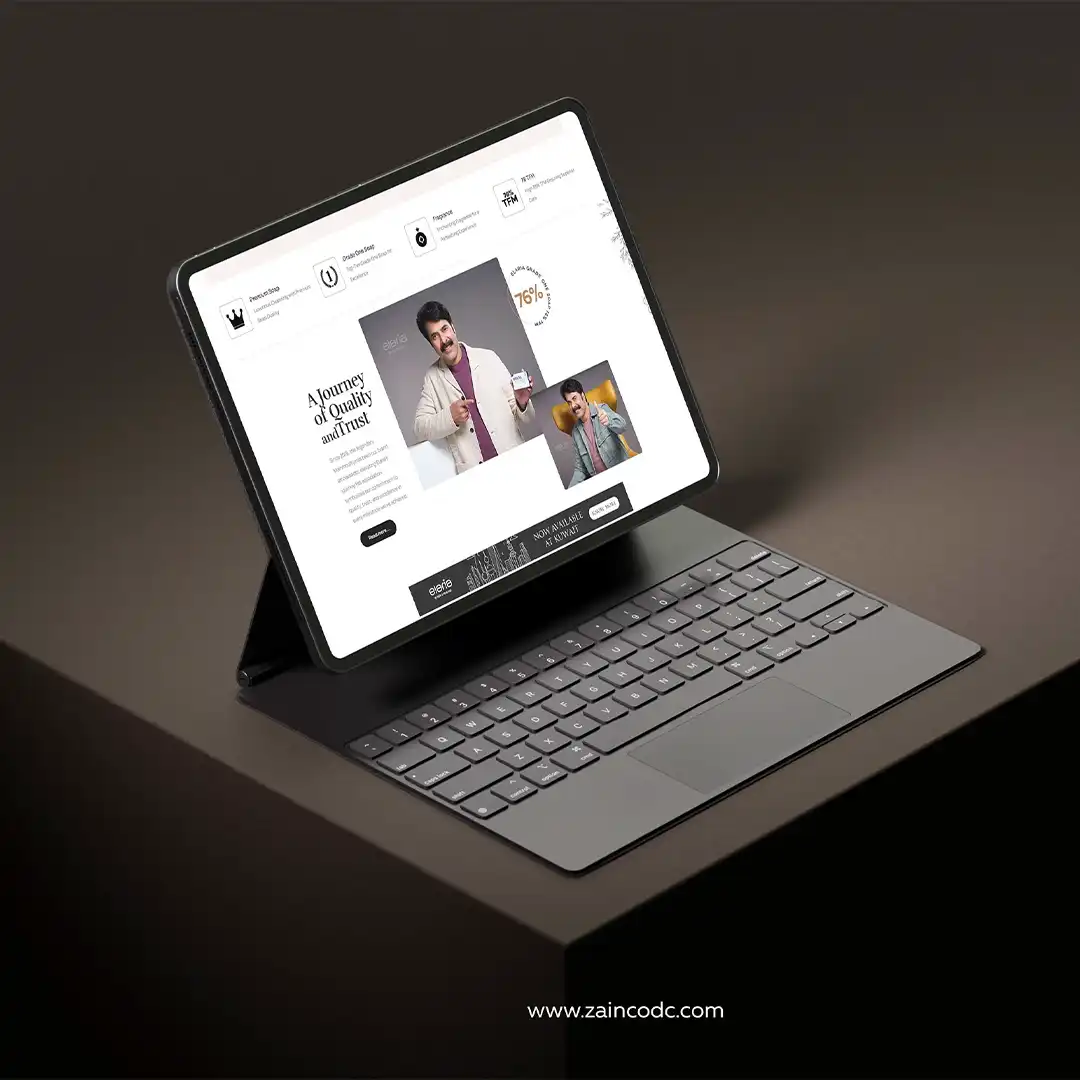 Elaria Soap Website Design by ZainCo (3 of 3)