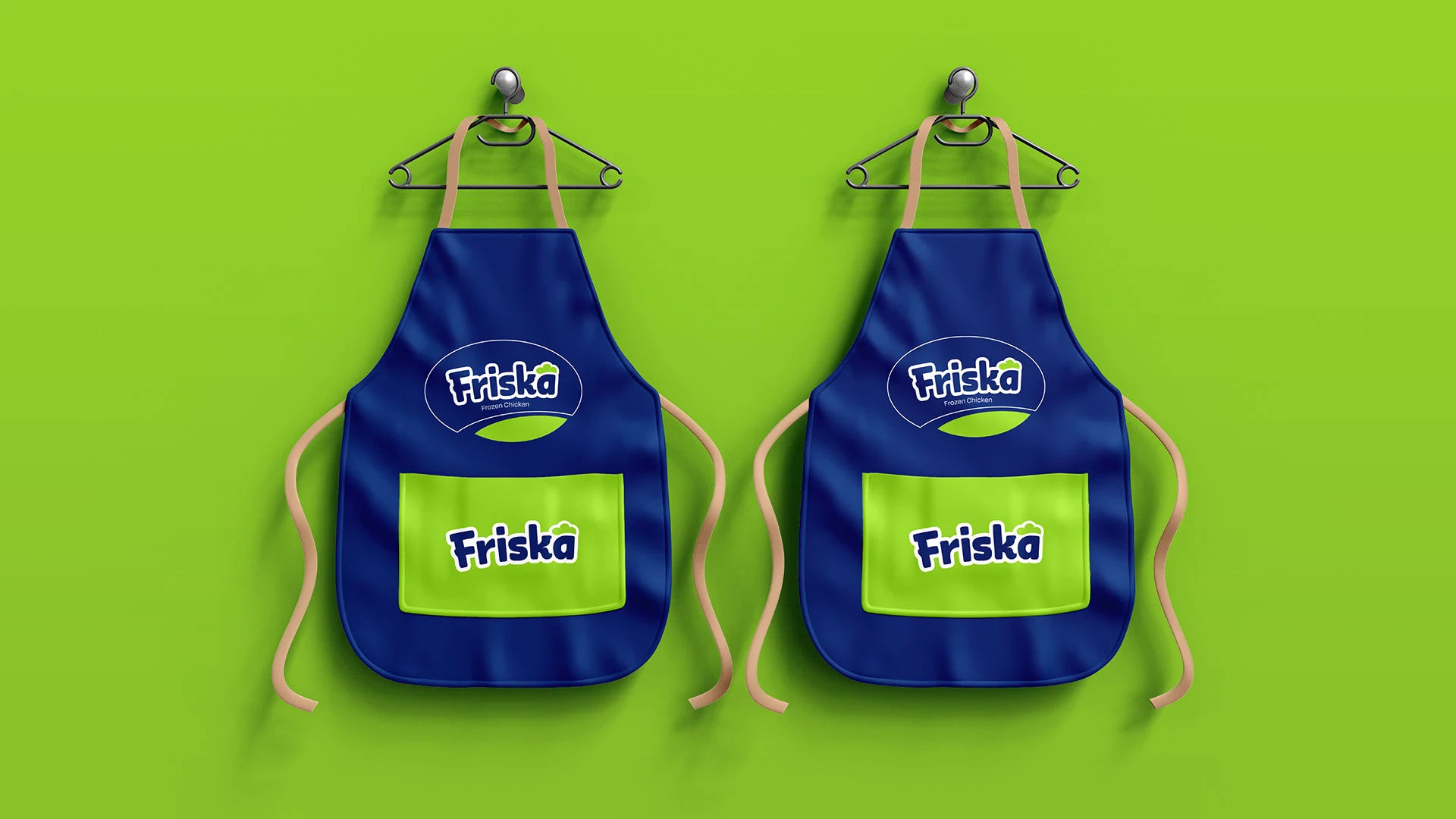 Friska Fresh Chicken Logo Design by ZainCo - branding agency in Kerala (7 of 9)