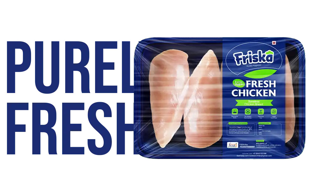 Friska Fresh Chicken Packaging Design by ZainCo