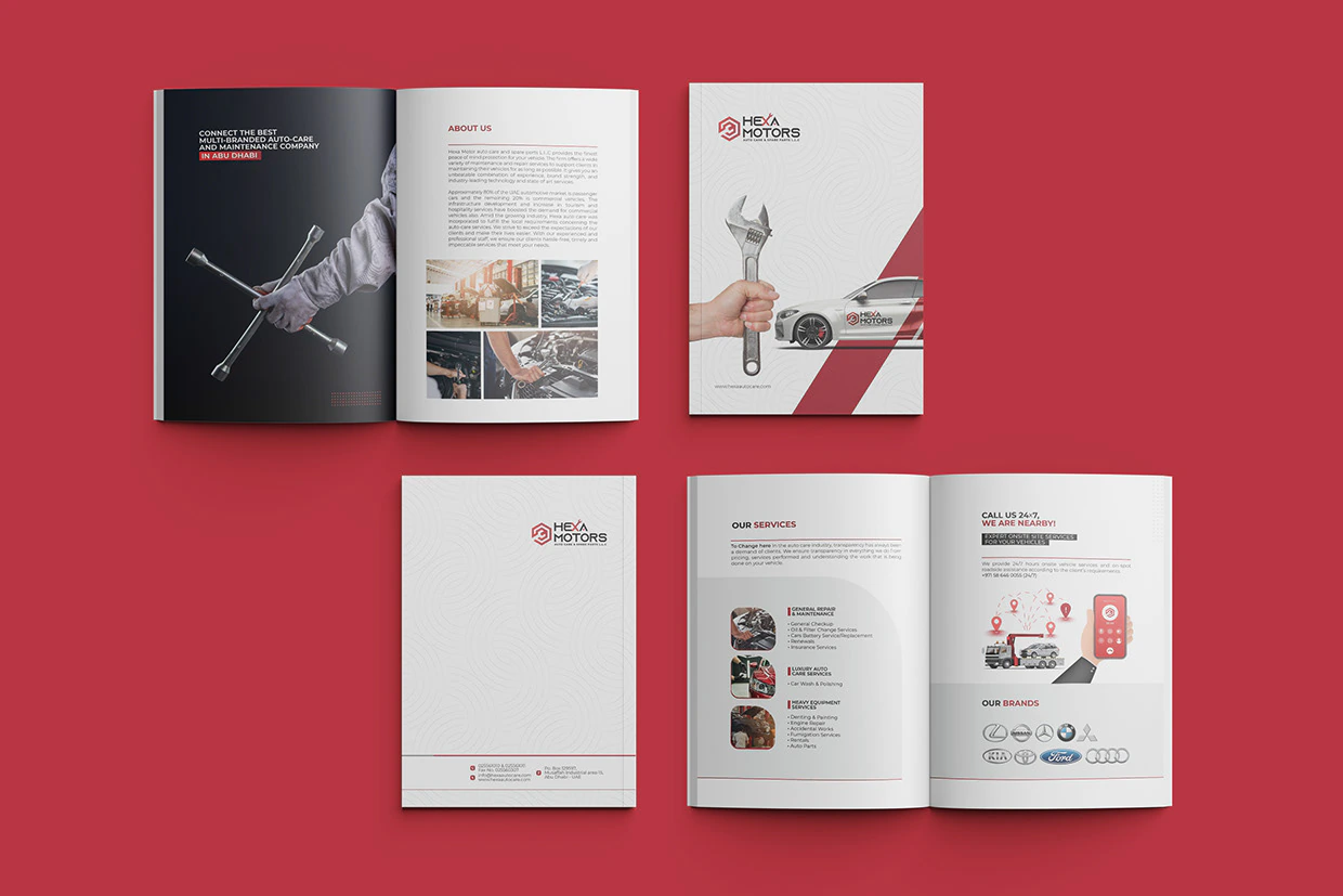 Hexa Motors Brochure Design by ZainCo - branding agency in Kerala (6 of 6)