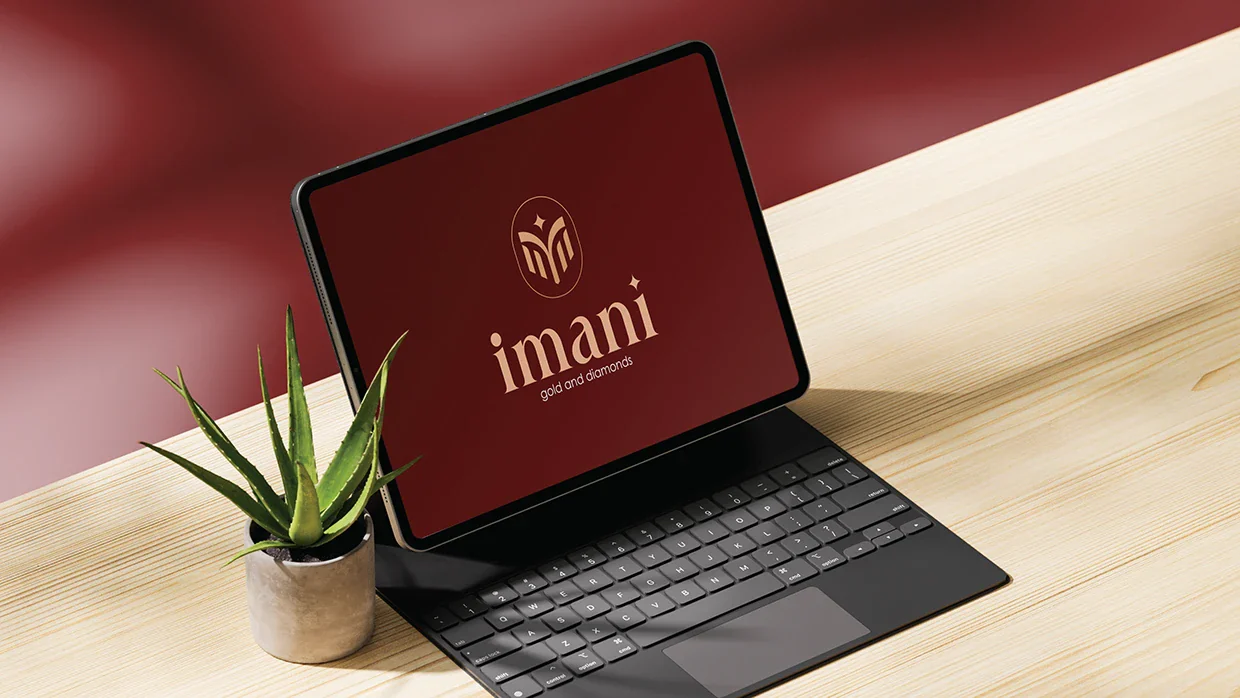 Imani Gold and Diamonds Logo Design by ZainCo - branding agency in Kerala (3 of 14)