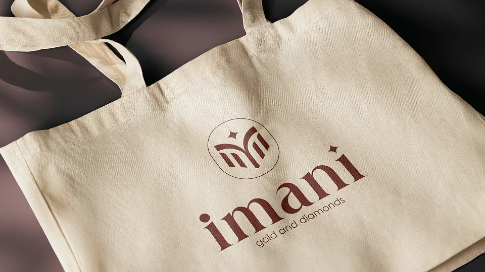 Imani Gold and Diamonds Logo Design by ZainCo - branding agency in Kerala (14 of 14)