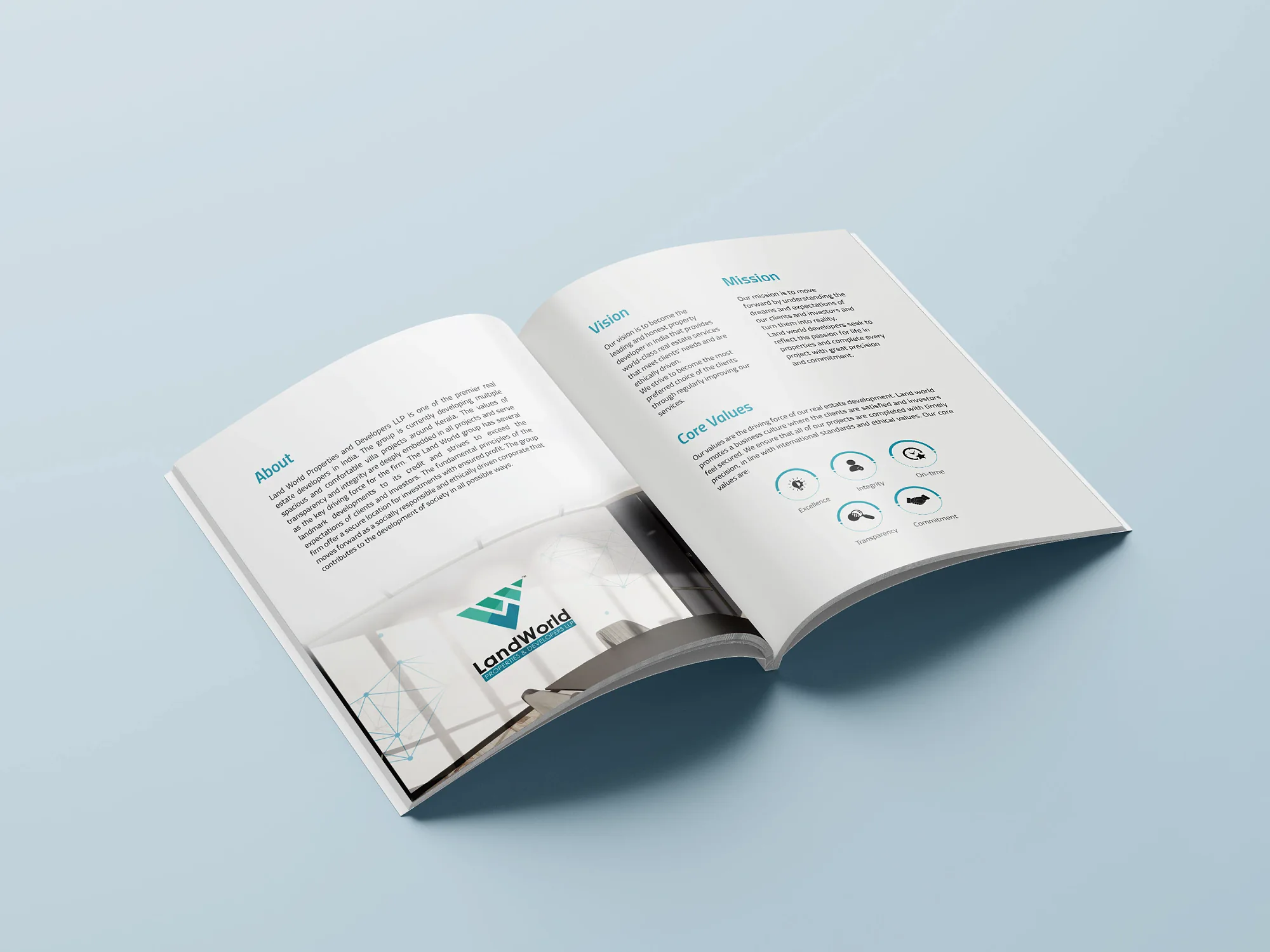 LandWorld Properties Brochure Design by ZainCo - branding agency in Kerala (5 of 6)