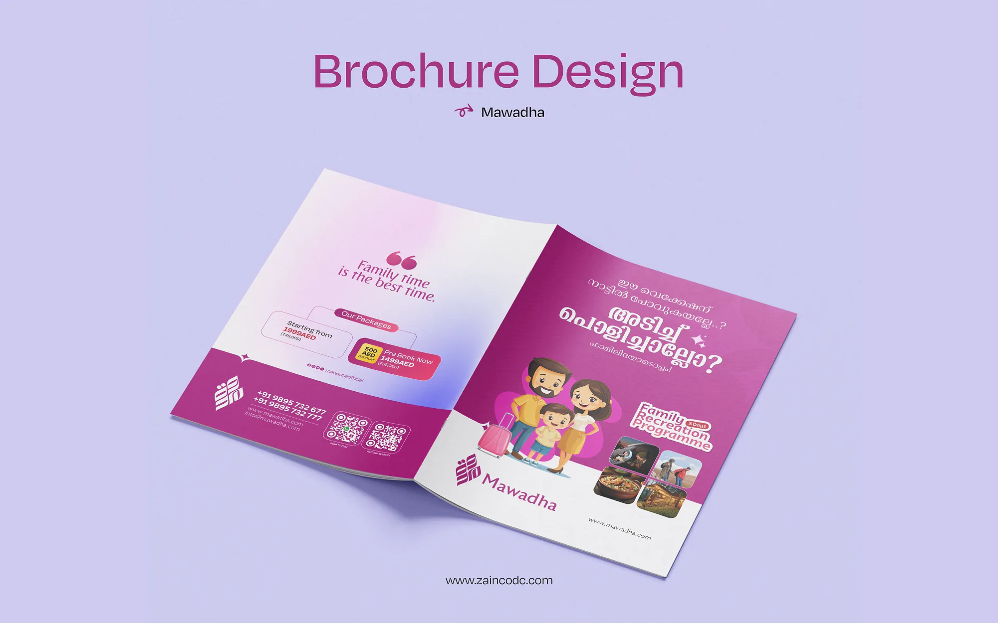 Mawadha Brochure Design by ZainCo