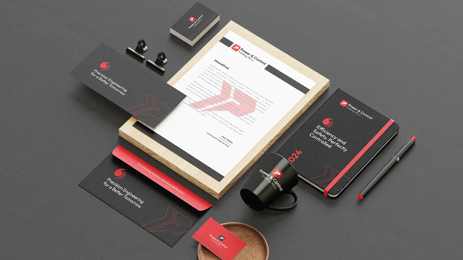 Power & Control Trading Logo Design by ZainCo - branding agency in Kerala (11 of 14)
