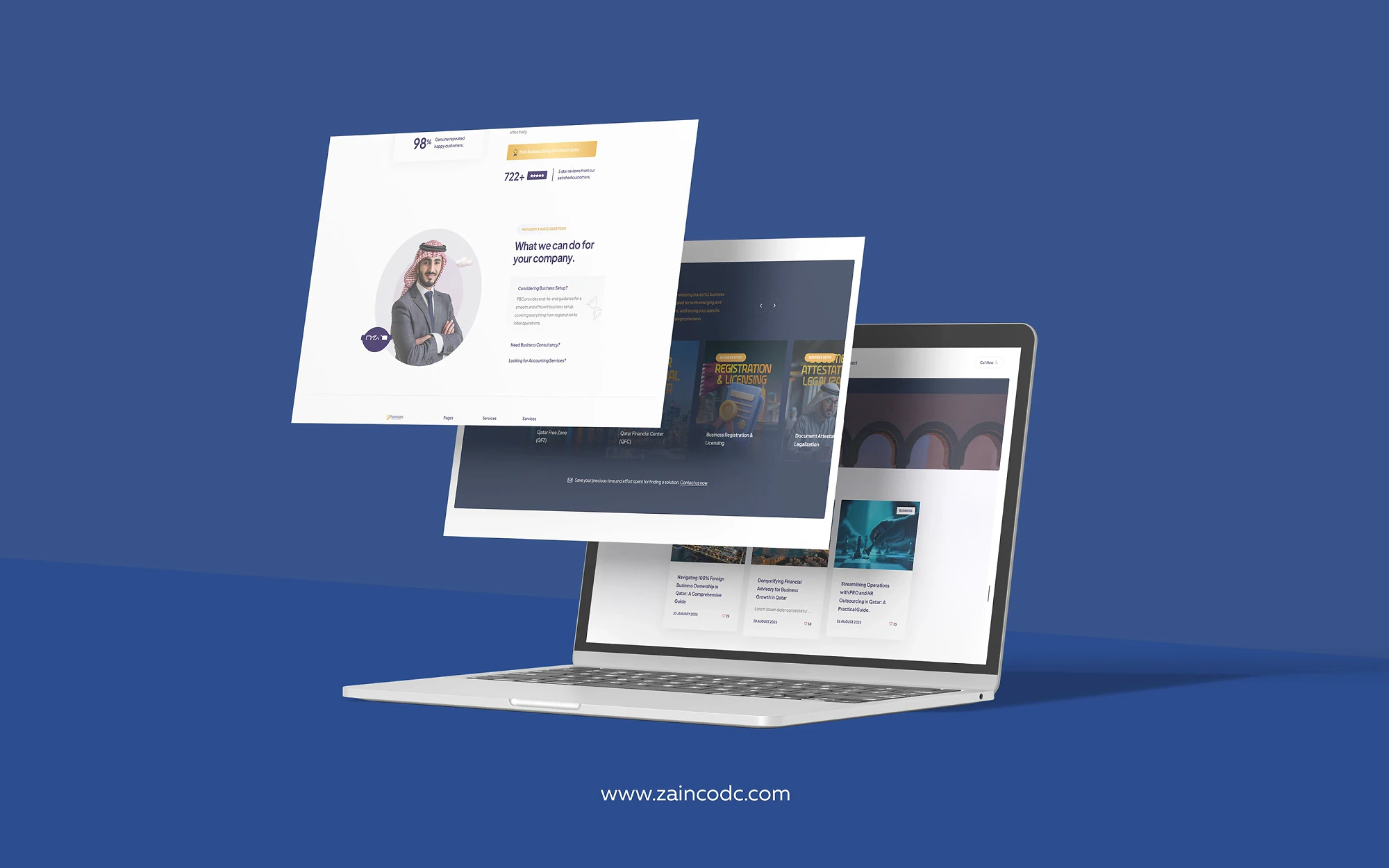 Premium Business Consultancy Website Design by ZainCo - branding agency in Kerala (3 of 3)