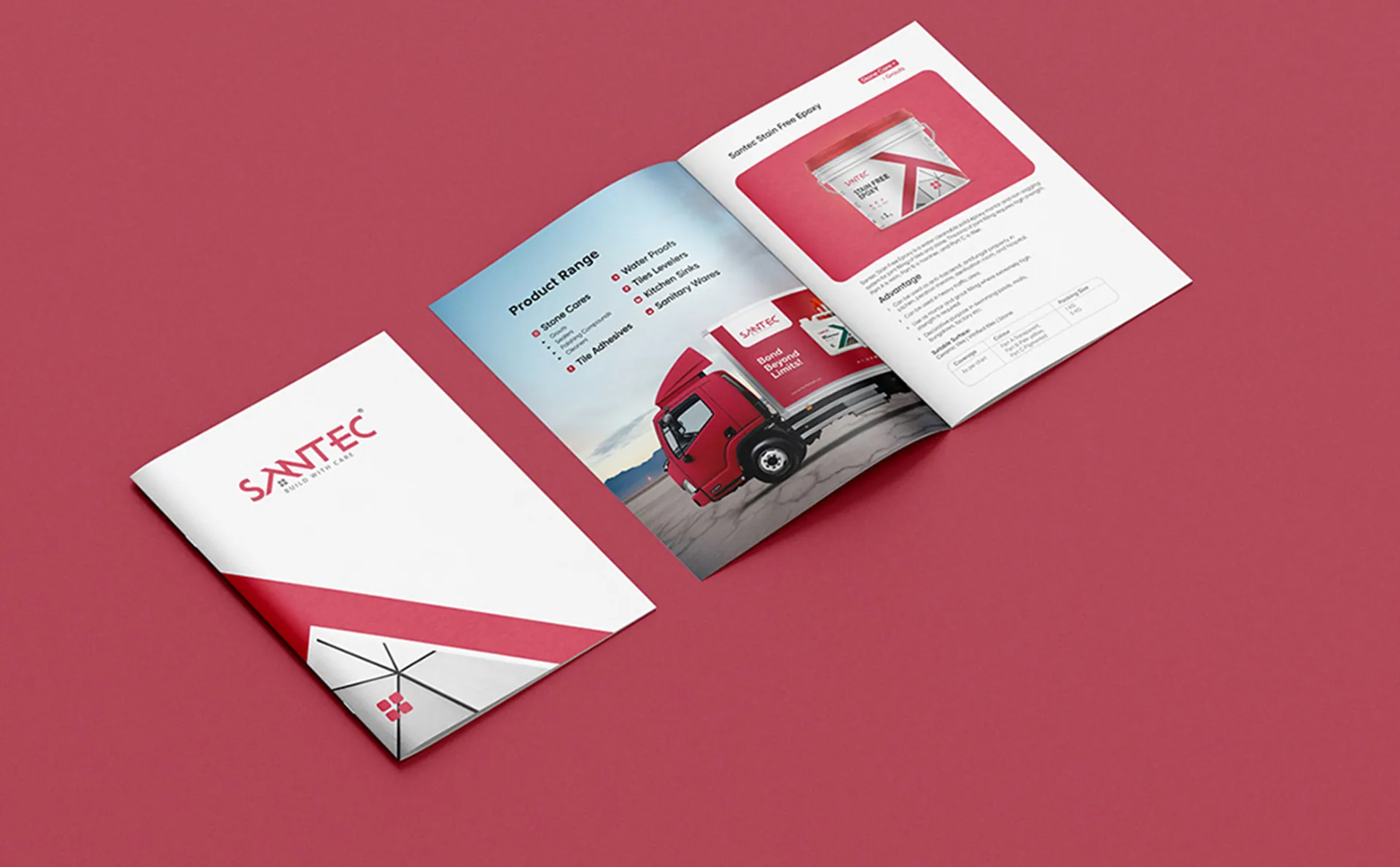 Santec Chemicals Brochure Design by ZainCo