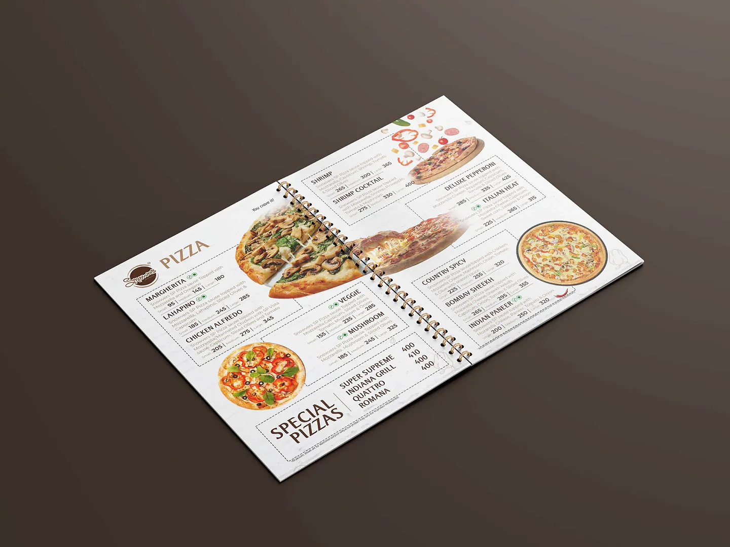Snowerse Cafe Menu Design by ZainCo - branding agency in Kerala (5 of 7)