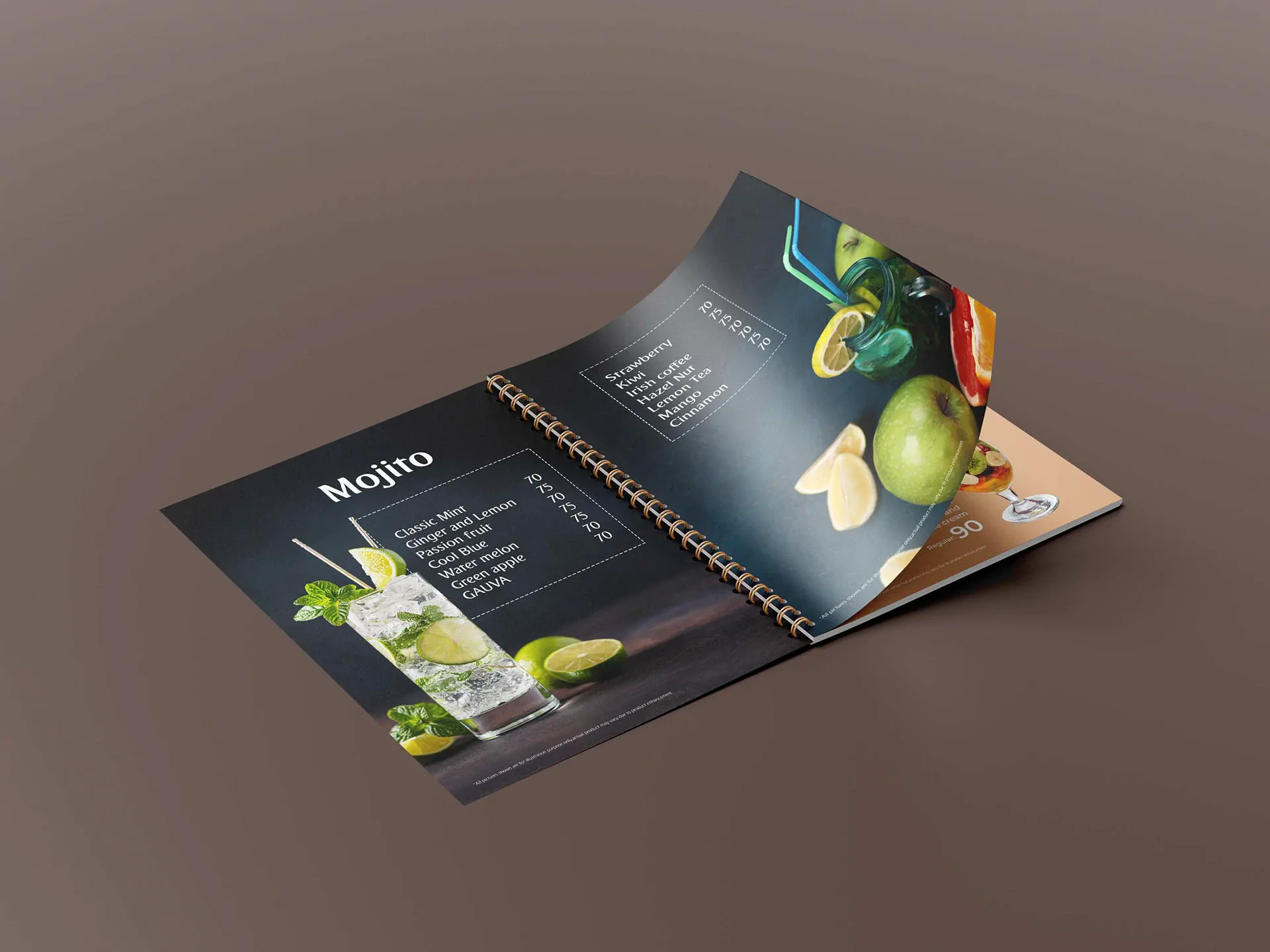 Snowerse Cafe Menu Design by ZainCo - branding agency in Kerala (6 of 7)