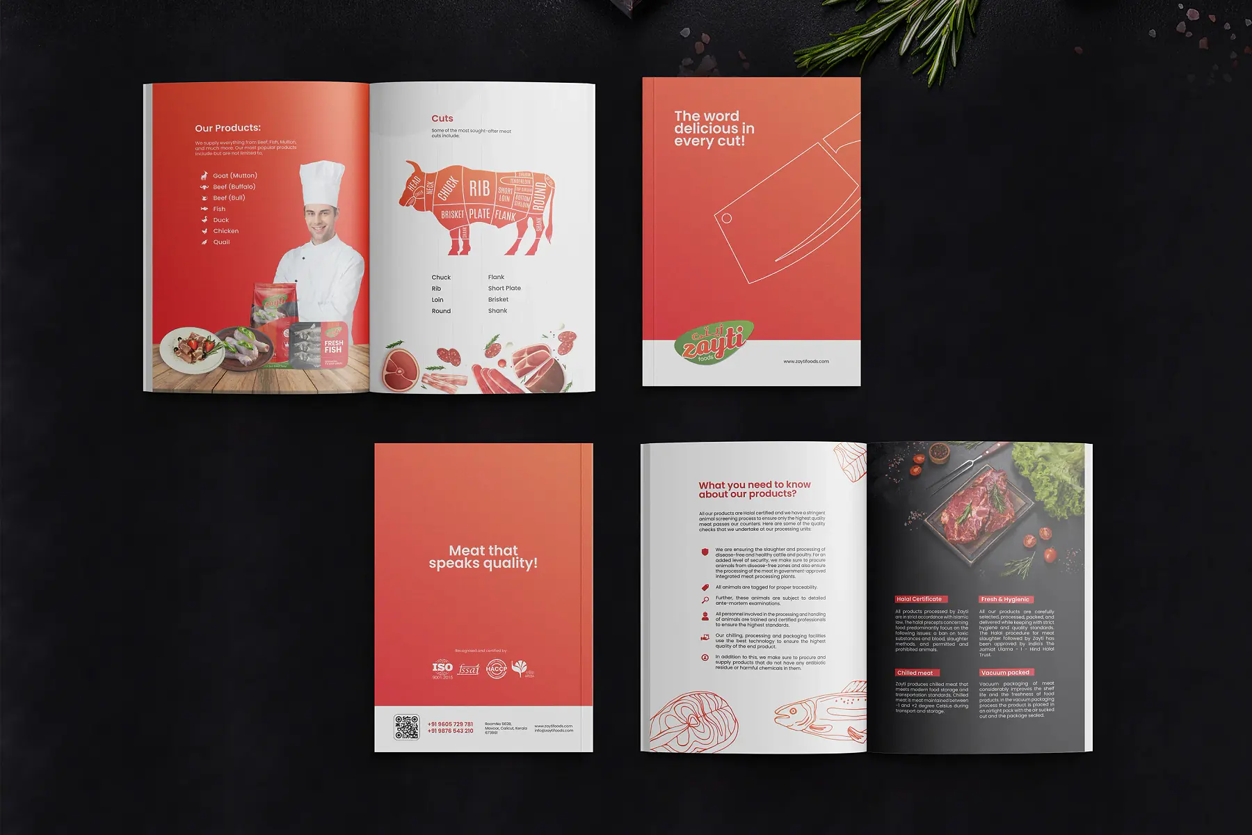 Zayti Foods Brochure Design by ZainCo (4 of 5)